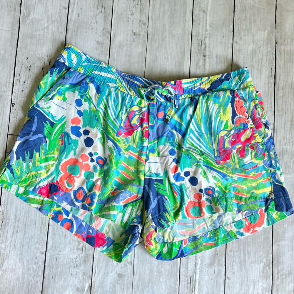 Lilly Pulitzer Katia Pull-On Shorts Size Medium